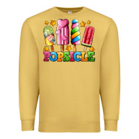 Antique Gold popsicle with stars Premium Sweatshirt - AdoDesignShop