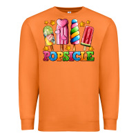 Carrot popsicle with stars Premium Sweatshirt - AdoDesignShop