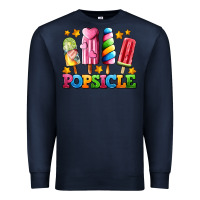 Navy popsicle with stars Premium Sweatshirt - AdoDesignShop