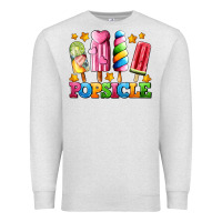 Oatmeal Heather popsicle with stars Premium Sweatshirt - AdoDesignShop