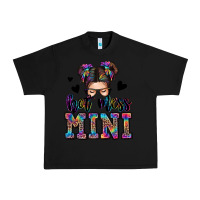 Black mess mini messy bun Urban Heavy Tee - Zillion Design Studio