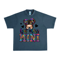 Midnight Navy mess mini messy bun Urban Heavy Tee - Zillion Design Studio
