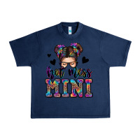 Navy mess mini messy bun Urban Heavy Tee - Zillion Design Studio