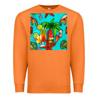 Carrot summer drinks and ice cream Premium Sweatshirt - BundleAndBundleShop