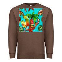 Chestnut summer drinks and ice cream Premium Sweatshirt - BundleAndBundleShop