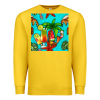 Lemon summer drinks and ice cream Premium Sweatshirt - BundleAndBundleShop