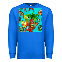 True Royal summer drinks and ice cream Premium Sweatshirt - BundleAndBundleShop