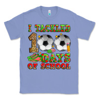 Colony Blue i tackled 100 days of school soccer Classic Tee - Zillion Design Studio