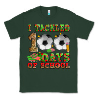 Sports Green i tackled 100 days of school soccer Classic Tee - Zillion Design Studio