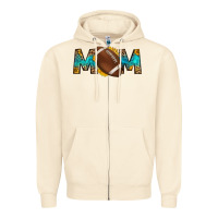 Sandshell western mom american football Zipper Hoodie - HRA Design Shop