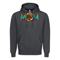Smoke western mom american football Zipper Hoodie - HRA Design Shop