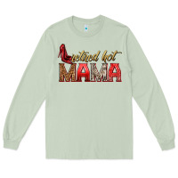 Matcha retired hot mama Long Sleeve Tee - texasbilliewilder