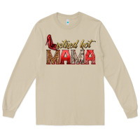Mushroom retired hot mama Long Sleeve Tee - texasbilliewilder