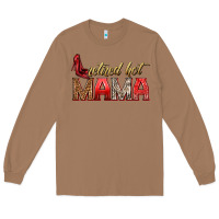 Toasted Coconut retired hot mama Long Sleeve Tee - texasbilliewilder