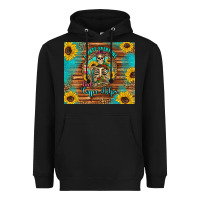Black i hate everyone but coffee helps western skeleton coffee sunflowers Heavyweight Hoodie - Artiststas