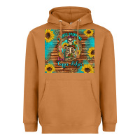 Meerkat i hate everyone but coffee helps western skeleton coffee sunflowers Heavyweight Hoodie - Artiststas