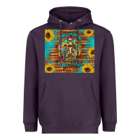 Plum i hate everyone but coffee helps western skeleton coffee sunflowers Heavyweight Hoodie - Artiststas