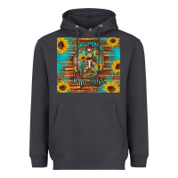 Smoke i hate everyone but coffee helps western skeleton coffee sunflowers Heavyweight Hoodie - Artiststas