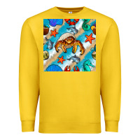 Lemon sea animals Premium Sweatshirt - BundleAndBundleShop
