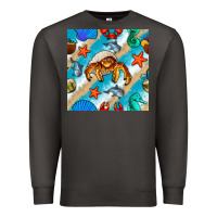 Smoke sea animals Premium Sweatshirt - BundleAndBundleShop