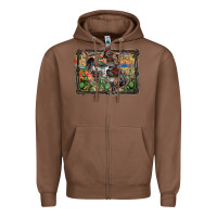Chestnut rodeo Zipper Hoodie - SublimationCraftShop