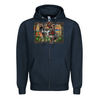 Navy rodeo Zipper Hoodie - SublimationCraftShop