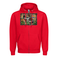Red rodeo Zipper Hoodie - SublimationCraftShop