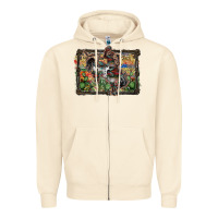 Sandshell rodeo Zipper Hoodie - SublimationCraftShop