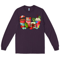 Plum strawberry coffee cups Long Sleeve Tee - Zillion Design Studio
