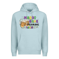 Blue Mist mardi gras drinking team Premium Hoodie - MaliasSmallBusiness