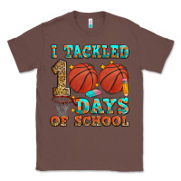 Chestnut i tackled 100 days of school basketball Classic Tee - Zillion Design Studio