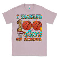Lilac i tackled 100 days of school basketball Classic Tee - Zillion Design Studio