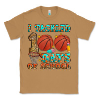 Toasted Coconut i tackled 100 days of school basketball Classic Tee - Zillion Design Studio