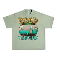 Oil Green road tripping Urban Heavy Tee - texasbilliewilder