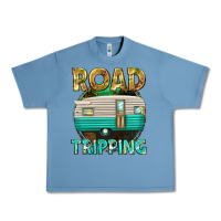 Pebble Blue road tripping Urban Heavy Tee - texasbilliewilder