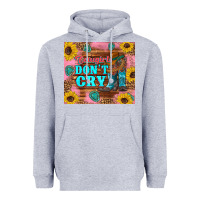 Heather Grey cowgirls don't crty boots hat sunflowers tumbler Heavyweight Hoodie - Artiststas