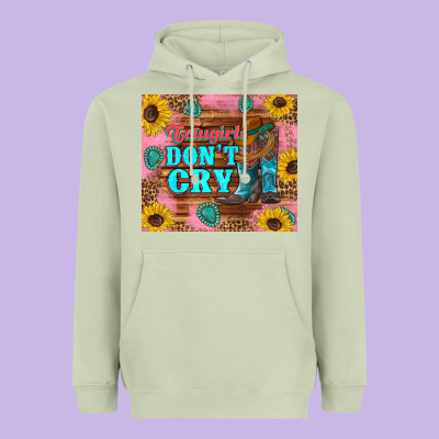 Cowgirls Don't Crty Boots Hat Sunflowers Tumbler Heavyweight Hoodie Designed By Artiststas