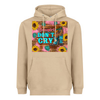 Mushroom cowgirls don't crty boots hat sunflowers tumbler Heavyweight Hoodie - Artiststas