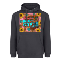 Smoke cowgirls don't crty boots hat sunflowers tumbler Heavyweight Hoodie - Artiststas