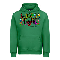 Emerald be the light matthew 5 14 Urban Hoodie - MaliasSmallBusiness