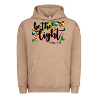 Pigment Burro be the light matthew 5 14 Urban Hoodie - MaliasSmallBusiness