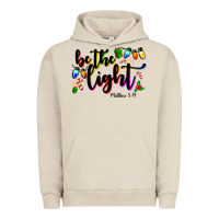 Pigment French Oak be the light matthew 5 14 Urban Hoodie - MaliasSmallBusiness