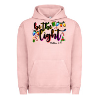 Pigment Salmon be the light matthew 5 14 Urban Hoodie - MaliasSmallBusiness