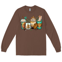 Chestnut jesus coffee cups Long Sleeve Tee - Zillion Design Studio