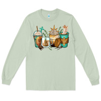 Matcha jesus coffee cups Long Sleeve Tee - Zillion Design Studio