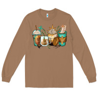 Toasted Coconut jesus coffee cups Long Sleeve Tee - Zillion Design Studio