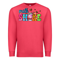 Cardinal milk shake with chocolate heart Premium Sweatshirt - AdoDesignShop
