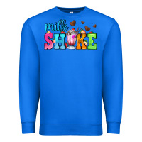 True Royal milk shake with chocolate heart Premium Sweatshirt - AdoDesignShop
