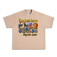 Burro im just here for the snacks sports sister Urban Heavy Tee - Zillion Design Studio