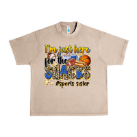 French Oak im just here for the snacks sports sister Urban Heavy Tee - Zillion Design Studio